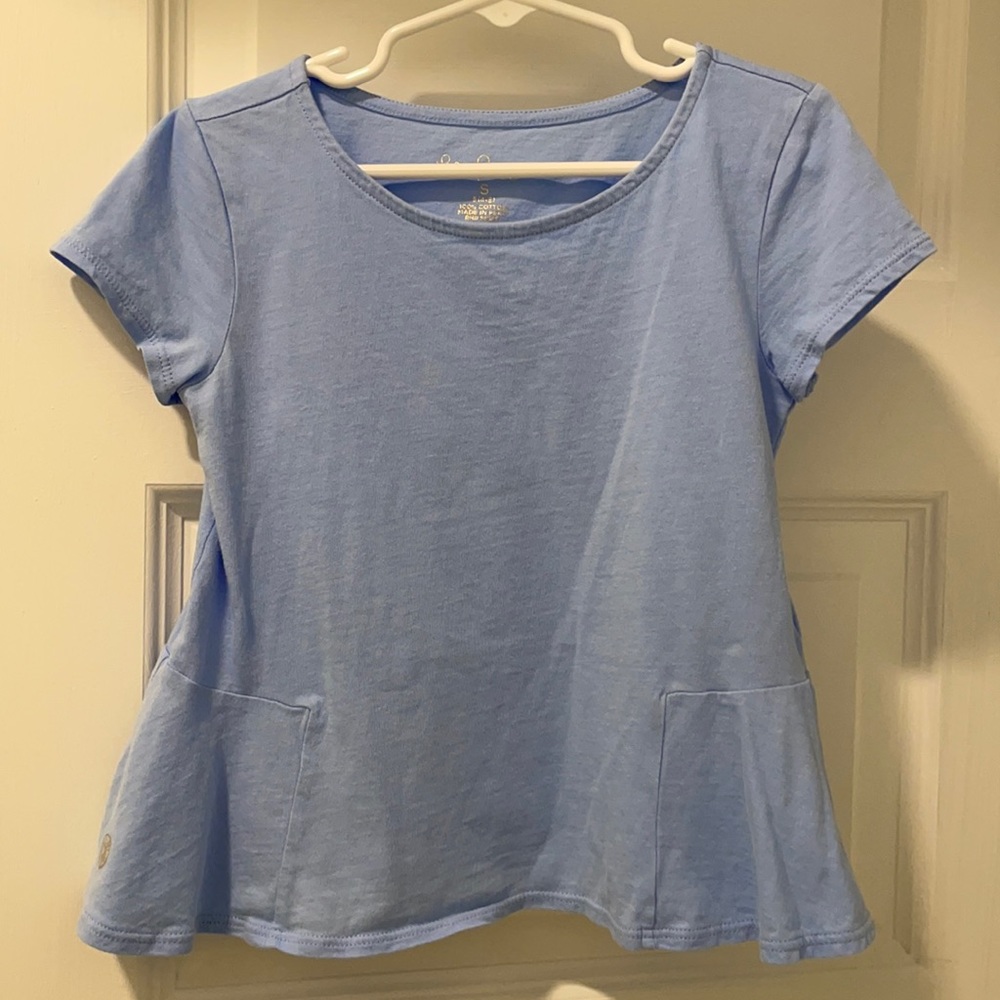 Lilly Pulitzer size small blue top